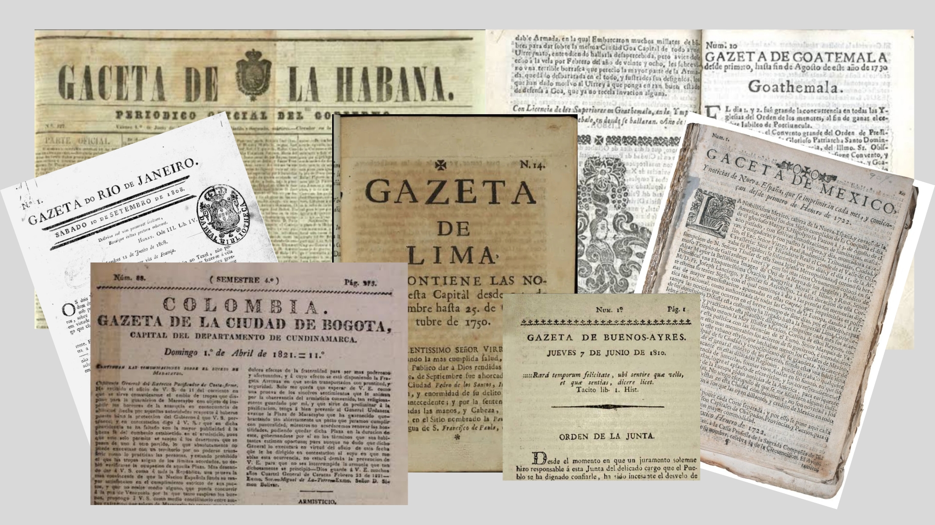 História conectada do jornalismo na América Latina