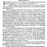 Gaceta de Guatemala 1729