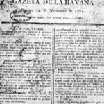 Gazeta de La Havana 1782